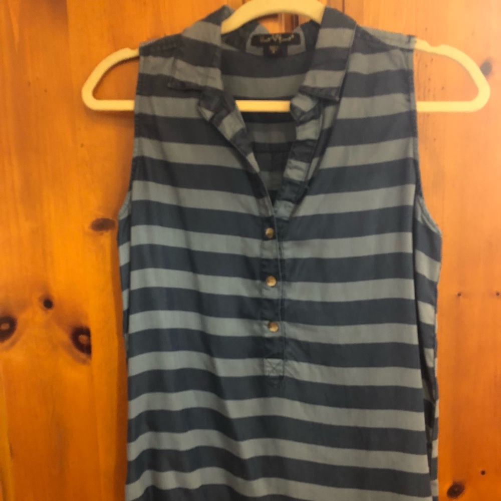 Sleeves striped top